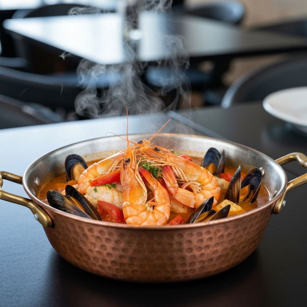 Cataplana de peixe e marisco